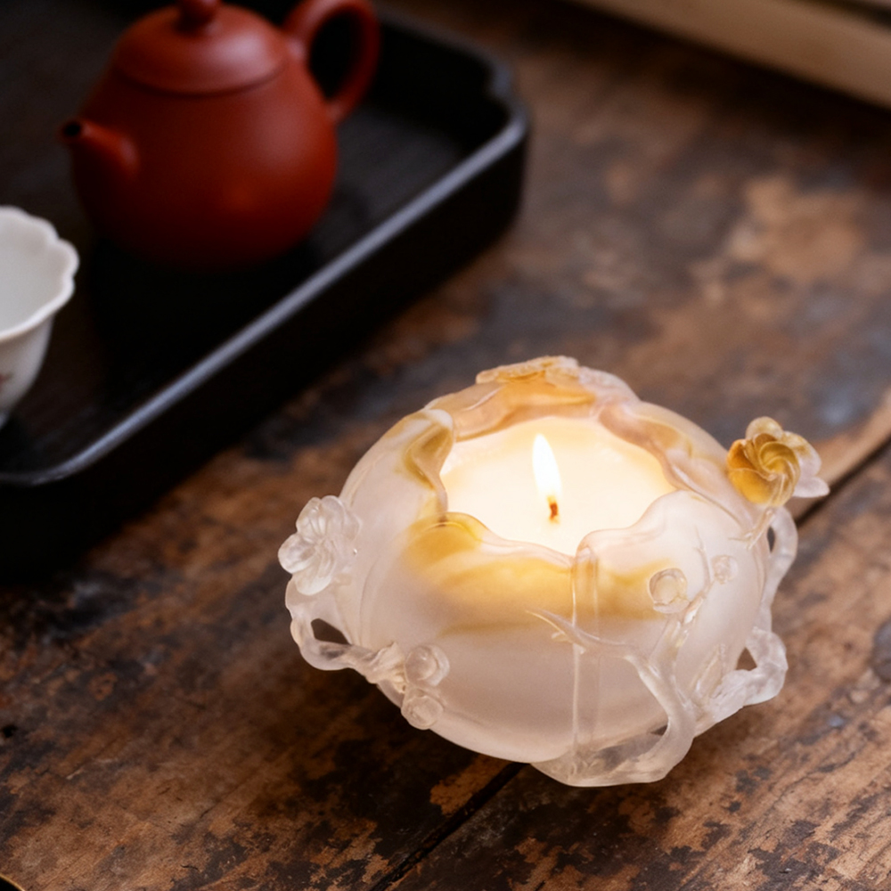 彩色水晶玻璃蜡烛杯烛台氛围灯杯