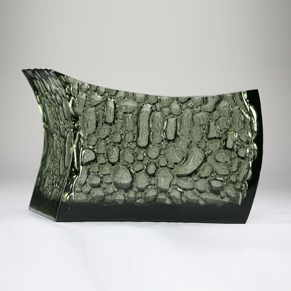 水晶玻璃花瓶客厅插花水晶玻璃艺术花器家居装饰餐桌装饰摆件 《滴水花器》