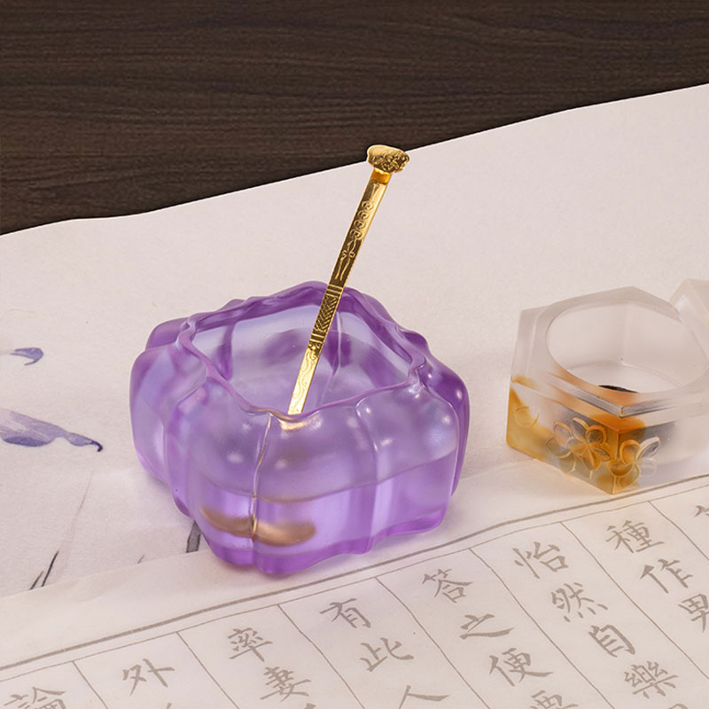 琥珀亭 —— 几何南瓜烛台