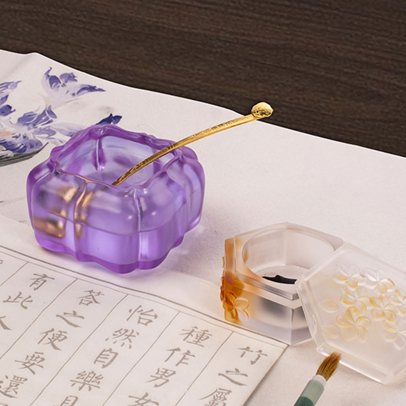 琥珀亭 —— 几何南瓜烛台
